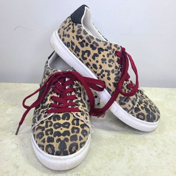 Jellypop Leopard Sneakers 7  - Picture 1 of 9